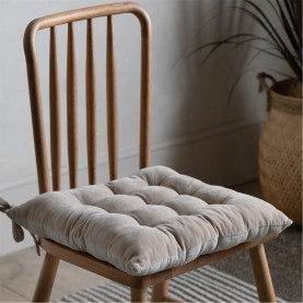 gallery,cotton,velvet,seatpad,natural,430x430mm,natural