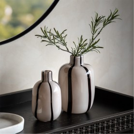 gallery,linea,stripe,glass,vase,monochrome,s,2,cream