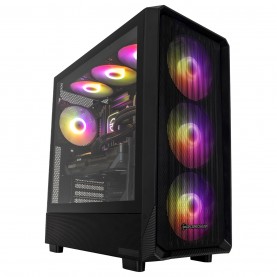 PCSpecialist Wraith 220 Gaming PC - Ryzen 7 9800X3D RX 9070 XT 16GB 32GB RAM 2TB SSD - 4K Gaming - Black игри,и,технологии,pcspecialist,wraith,220,gaming,pc,ryzen,7,9800x3d,rx,9070,xt,16gb,32gb,ram,2tb,ssd,4k,gaming,black