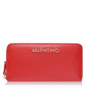 дамски,чанти,valentino,bags,valentino,divina,zip,around,purse,rosso,003