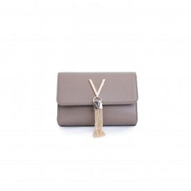 Чанта Valentino Fold Over Divina Bag - Taupe 259 чанта,всички,чанти,аксесоари,на,разпродажба,valentino,fold,over,divina,bag,taupe,259