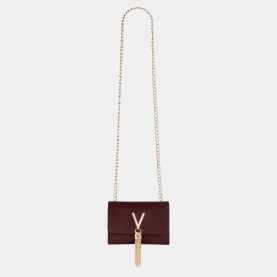 Valentino Fold Over Divina Bag - BORDEAUX valentino,fold,over,divina,bag,bordeaux