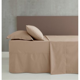 спално,бельо,и,комплекти,catherine,lansfield,iron,percale,combed,extra,deep,fitted,sheet,natural