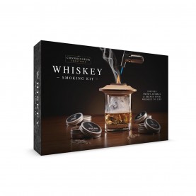 аксесоари,на,разпродажба,connoisseur,creations,connoisseur,creations,whiskey,smoking,kit,brown