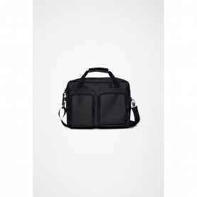 Rains Texel Tech Waterproof Laptop Bag - Black 01 rains,texel,tech,waterproof,laptop,bag,black,01