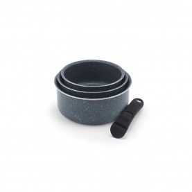 russell,hobbs,smart,clip,nightfall,stone,detachable,handle,non,stick,saucepan,set,grey