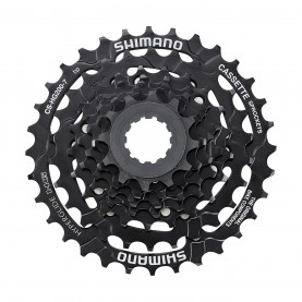 велосипедни,светлини,и,катинари,shimano,alivio,cs,hg200,7,speed,cassette,12,32t,black