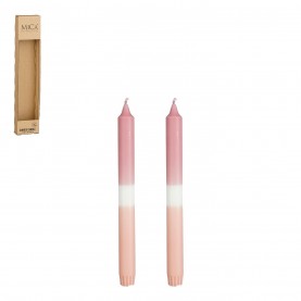 аксесоари,на,разпродажба,mica,dip,dye,dinner,candle,stearin,2,pieces,pink