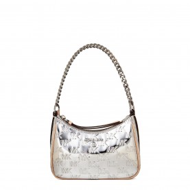 всички,чанти,аксесоари,на,разпродажба,michael,michael,kors,women's,jet,set,signature,chain,shoulder,bag,silver