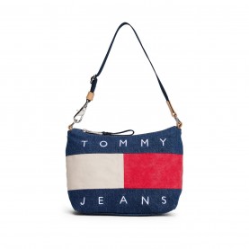 Чанта за през рамо Tommy Jeans Women's TJ Archive Shoulder Bags - Denim чанта,за,през,рамо,всички,чанти,аксесоари,на,разпродажба,tommy,jeans,women's,tj,archive,shoulder,bags,denim
