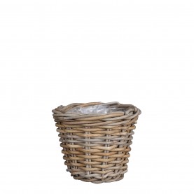 домашни,потреби,аксесоари,на,разпродажба,mica,marcia,basket,round,grey