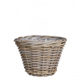 домашни,потреби,аксесоари,на,разпродажба,mica,marcia,basket,round,grey