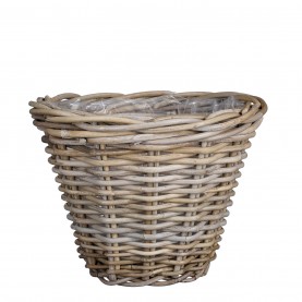 домашни,потреби,аксесоари,на,разпродажба,mica,marcia,basket,round,grey