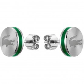 аксесоари,на,разпродажба,lacoste,lacoste,mens,stainless,steel,earstuds,silver
