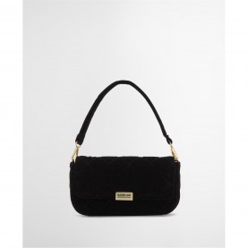 чанта,всички,чанти,аксесоари,на,разпродажба,barbour,international,soho,mini,quilted,crossbody,bag,black,velvet