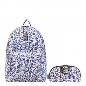 Раница Artsac Front Pocket Backpack and Pencil Case Set - Multi раница,ученически,раници,artsac,front,pocket,backpack,and,pencil,case,set,multi