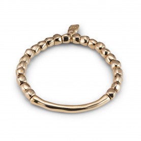 UNOde50 18k Gold-Plated Stretch Bracelet - Gold unode50,18k,gold,plated,stretch,bracelet,gold