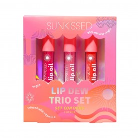 аксесоари,на,разпродажба,sunkissed,3pc,lip,oil,ld54,multi