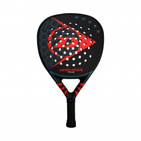 падел,тенис,dunlop,aero,star,padel,racket,unisex,adults,black,red