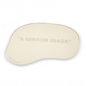 Off White Makeup Mirror - No Color off,white,makeup,mirror,no,color
