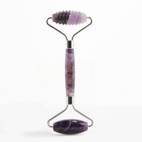 Skin Gym Amethyst 2D Texturized and Smooth Facial Roller - Purple skin,gym,amethyst,2d,texturized,and,smooth,facial,roller,purple