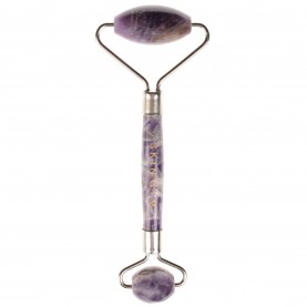 Skin Gym Amethyst Crystal Facial Roller - Purple skin,gym,amethyst,crystal,facial,roller,purple