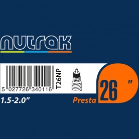 nutrak,26,x,1.5,2.0,presta,valve,inner,tube,
