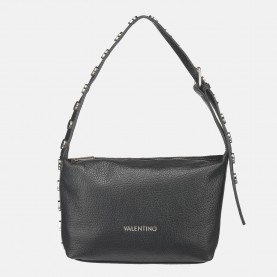 Valentino Womens Glam Lock Faux Leather Shoulder Bag - NERO valentino,women,s,glam,lock,faux,leather,shoulder,bag,nero
