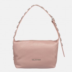 Valentino Womens Glam Lock Faux Leather Shoulder Bag - NUDO valentino,women,s,glam,lock,faux,leather,shoulder,bag,nudo