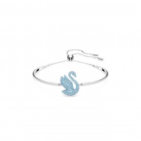 аксесоари,на,разпродажба,swarovski,swan,bangle,blue