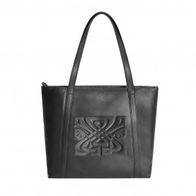 всички,чанти,biba,biba,leather,logo,tote,bag,black
