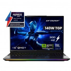 Medion Erazer Beast 16 X1 Ultimate RTX 5090 16 Inch Laptop - Intel Core Ultra 9 290HX 64GB 2TB SSD - Black medion,erazer,beast,16,x1,ultimate,rtx,5090,16,inch,laptop,intel,core,ultra,9,290hx,64gb,2tb,ssd,black