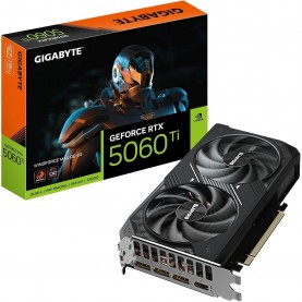 Gigabyte Technology GIGABYTE 5060 TI 8GB WINDFORCE MAX OC Graphics Card - Black gigabyte,technology,gigabyte,5060,ti,8gb,windforce,max,oc,graphics,card,black