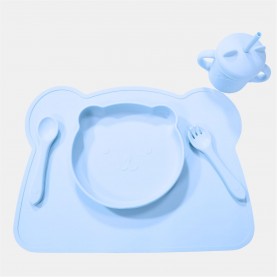cute,and,co,&amp;,co,baby,silicone,dinner,set,sky