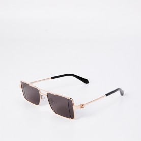 Off White Cortez Rectangle Sunglasses - Gold/Grey off,white,cortez,rectangle,sunglasses,gold,grey