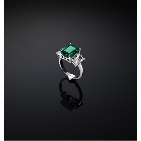 Chiara Ferragni Emerald Ring Ld99 - Multi chiara,ferragni,emerald,ring,ld99,multi