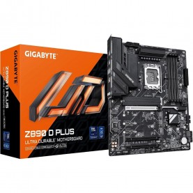 Gigabyte Technology Z890 D PLUS Motherboard - Supports Intel Core Ultra (Series 2) CPUs 12+1+2 phases VRM - Black gigabyte,technology,z890,d,plus,motherboard,supports,intel,core,ultra,series,2,cpus,12,1,2,phases,vrm,black