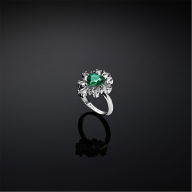 Chiara Ferragni Emerald Ring Ld99 - Multi chiara,ferragni,emerald,ring,ld99,multi