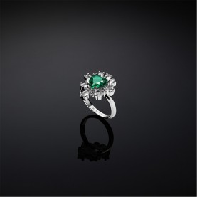 Chiara Ferragni Emerald Ring Ld99 - Multi chiara,ferragni,emerald,ring,ld99,multi