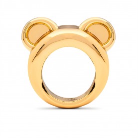 аксесоари,на,разпродажба,moschino,teddy,ring,gold,a0606