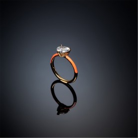 Chiara Ferragni Love Ring Ld99 - Yg/Green chiara,ferragni,love,ring,ld99,yg,green