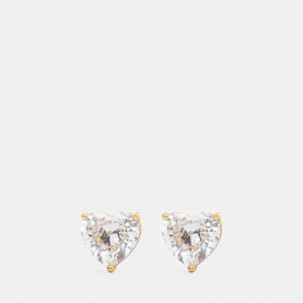 бижутерия,аксесоари,на,разпродажба,kate,spade,women,s,my,love,glitter,heart,stud,earrings,clear,gold