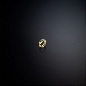 Chiara Ferragni Bossy Ring Ld99 - Yg/Green chiara,ferragni,bossy,ring,ld99,yg,green