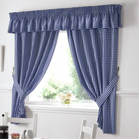 alan,symonds,gingham,kitchen,curtains,blue