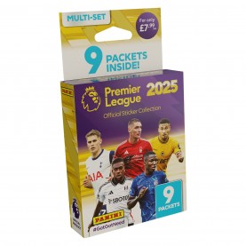 игри,и,технологии,panini,premier,league,24,25,9,pack,sticker,set,mega,set
