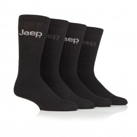 Чорапи Jeep Mens Plain Boot Socks - Black/Black чорапи,чорапи,за,туризъм,всички,чорапи,работни,чорапи,всички,чорапи,чорапи,на,разпродажба,всички,чорапи,мъжки,туристически,чорапи,аксесоари,на,разпродажба,
