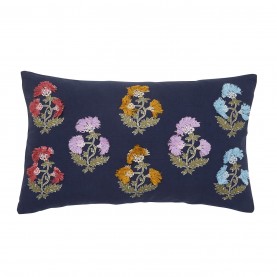 аксесоари,на,разпродажба,joules,joules,chamomile,cotton,cushion,navy
