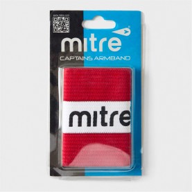 Mitre Cptn Armbnd Sm Jn99 - Red/White аксесоари,на,разпродажба,спорт,в,училище,футболни,аксесоари,тренировъчни,помагала,всичко,за,футбола,на,разпродажба,mitre,cptn,armbnd,sm,jn99,red,white