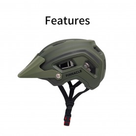 Pinnacle Mountain Bike Helmet - Green велосипедни,каски,велосипедни,каски,за,възрастни,pinnacle,mountain,bike,helmet,green