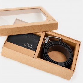 аксесоари,на,разпродажба,polo,ralph,lauren,men's,leather,belt,and,wallet,gift,set,black